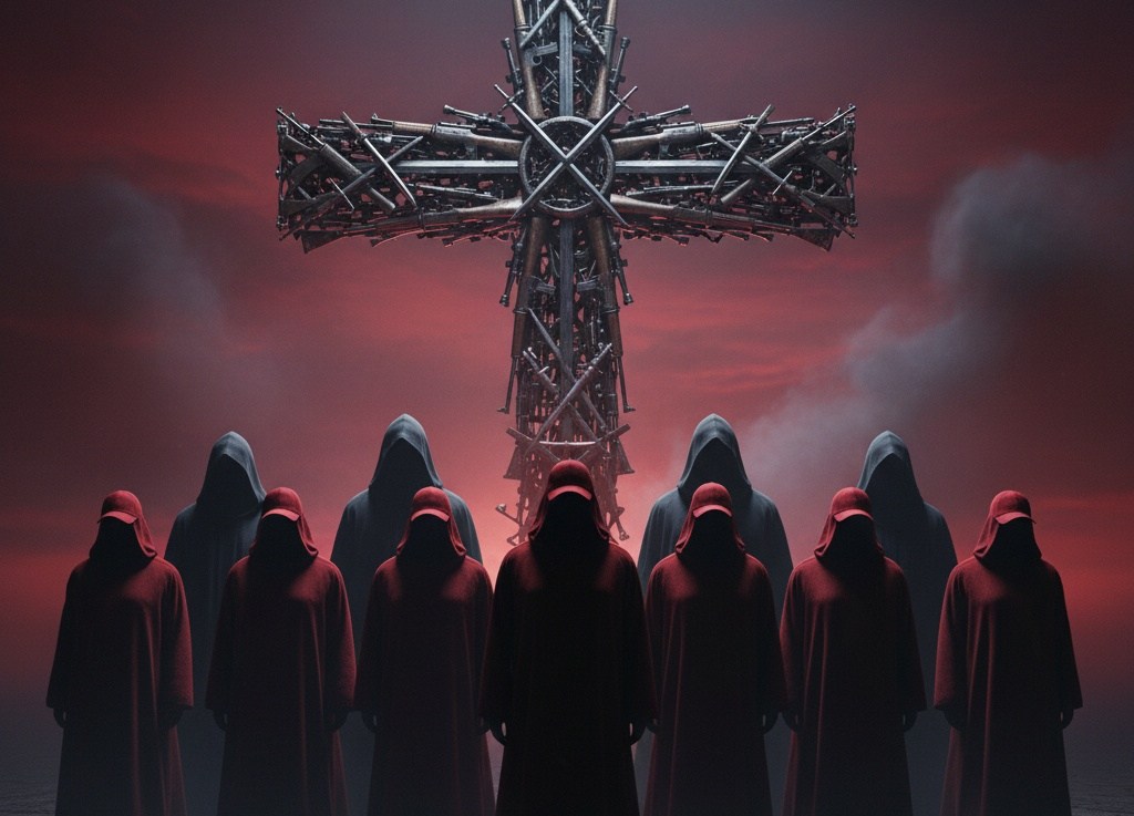 Who Is Whispering? The Influencers Behind the Masks of the Collective Bellicosity&nbsp;Thoughtform