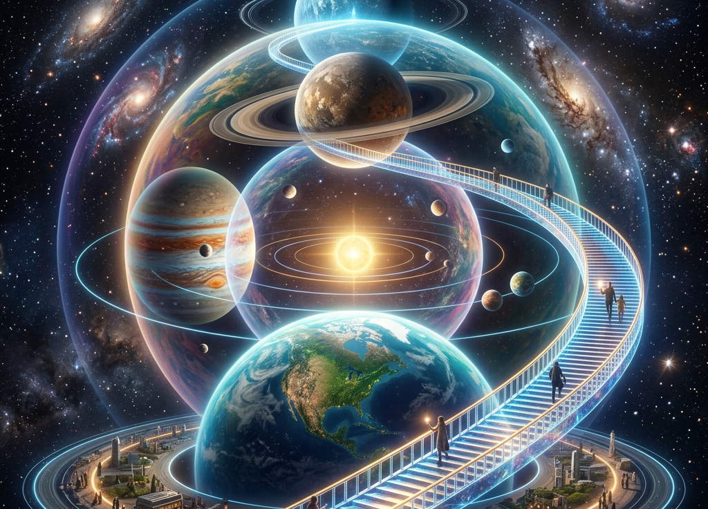 Four Worlds, One Sun: A Raian Interpretation of the Solar&nbsp;System